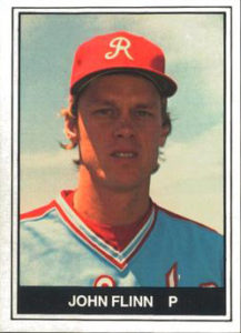 John Flinn 1982 minor league baseball card