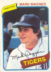 Mark Wagner 1980 Topps Baseball Card