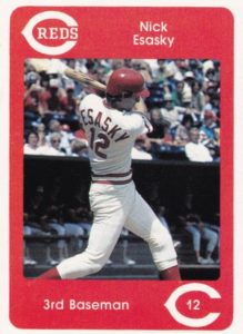 Nick Esasky 1984 baseball card