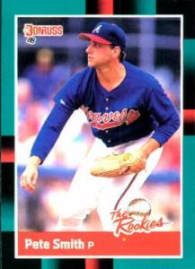 Pete Smith 1988 Donruss Baseball Card
