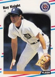 Ray Knight 1988 Fleer Update Baseball Card