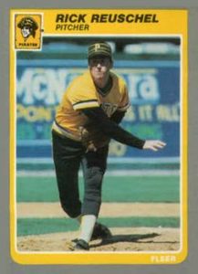 Rick Reuschel 1985 Fleer Update Baseball Card