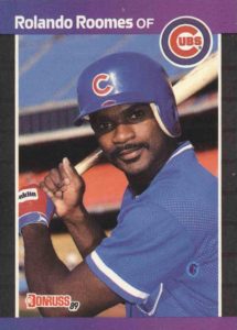 Rolando Roomes 1989 Donruss Baseball Card