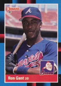 Ron Gant 1988 Donruss Baseball Card