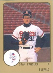 Stan Fansler 1988 minor league baseball card