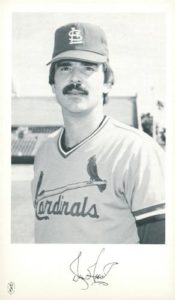 Don Hood 1980 Cardinals Baseball Card