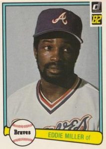 Eddie Miller 1982 Donruss Baseball Card