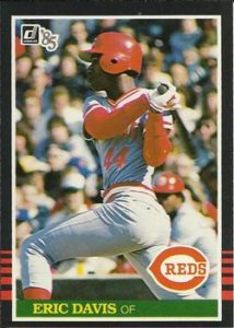 Eric Davis 1985 Donruss Baseball Card