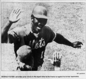George Foster 1982 spring homers