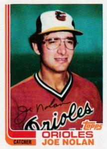 Joe Nolan 1982 Topps Traded Baseball Card