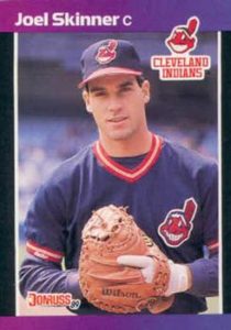 Joel Skinner 1989 Donruss traded baseball card