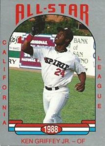 Ken Griffey Jr 1988 minor league baseball card