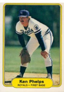 Ken Phelps 1982 Fleer Baseball Card
