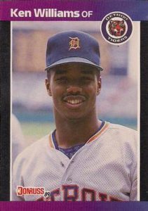 Ken Williams 1989 Donruss Traded Baseball Card