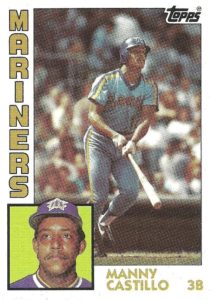 Manny Castillo 1984 Topps Baseball Card