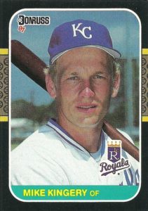 Mike Kingery 1987 Donruss Baseball Card