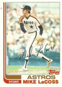 Mike LaCoss 1982 Topps Traded Baseball Card