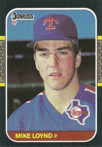 Mike Loynd 1987 Donruss Baseball Card