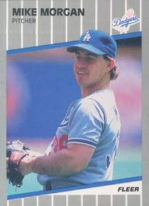 Mike Morgan 1989 Fleer Baseball Card