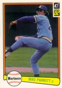 Mike Parrott 1982 Donruss Baseball Card
