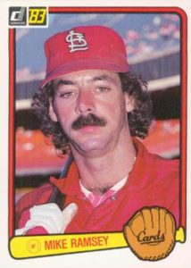 Mike Ramsey 1982 Donruss Baseball Card