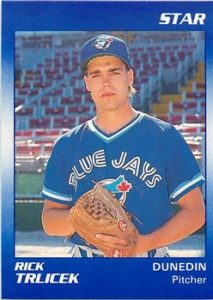Ricky Trlicek 1990 minor league baseball card