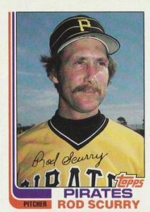 Rod Scurry 1982 Topps Baseball Card