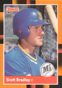 Scott Bradley 1988 Donruss Baseball Card