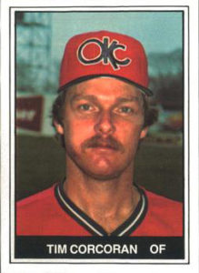 Tim Corcoran 1982 minor league baseball card