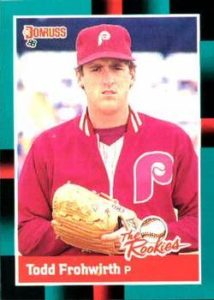 Todd Frohwirth 1988 Donruss Baseball Card