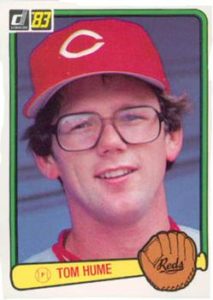 Tom Hume 1983 Donruss Baseball Card