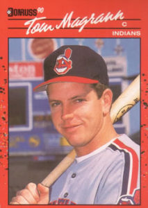 Tom Magrann 1990 Donruss Baseball Card
