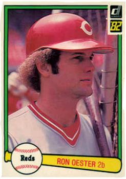 Ron Oester 1982 Donruss Baseball Card