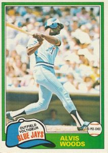 Al Woods 1981 O-Pee-Chee baseball card