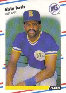 Alvin Davis 1988 Fleer baseball card
