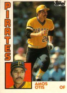Amos Otis 1984 Topps Baseball Card