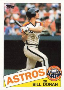 Bill Doran 1985 Topps Baseball Card