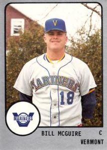 Bill McGuire 1988 minor league baseball card