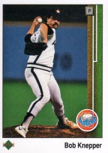 Bob Knepper 1989 Upper Deck baseball card