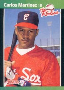 Carlos Martinez 1989 Donruss Baseball Card