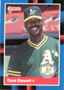 Dave Stewart 1988 Donruss Baseball Card