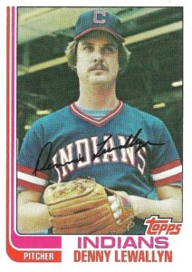 Dennis Lewallyn 1982 Topps Baseball Card