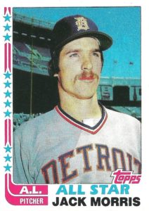 Jack Morris 1982 Topps Baseball Card
