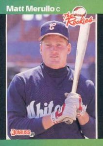 Matt Merullo 1989 Donruss Baseball Card