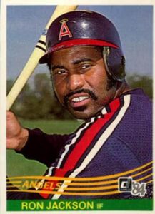 Ron Jackson 1984 Donruss Baseball Card
