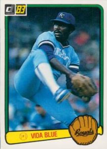 Vida Blue 1983 Donruss Baseball Card