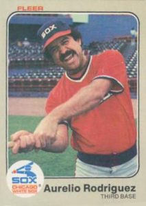 Aurelio Rodriguez 1983 Fleer baseball Card