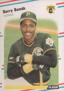 Barry Bonds 1988 Fleer Baseball Card