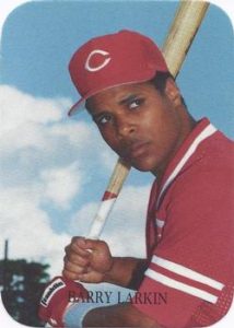 Barry Larkin 1987 baseball card