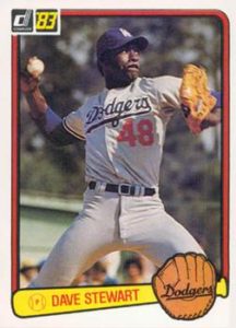Dave Stewart 1983 Donruss Baseball Card